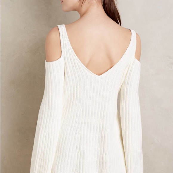 New Knitted & Knotted Open Shoulder Pullover - Picture 2 of 8
